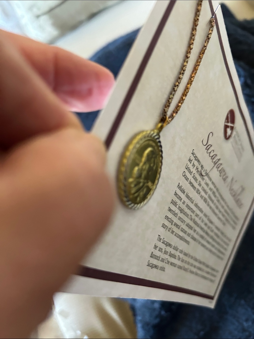 2012 Sacagawea Pendant Necklace - Picture 11 of 13